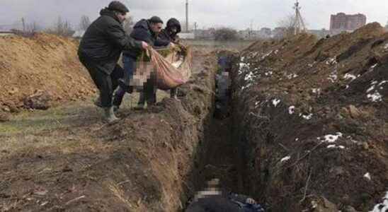 The news from Ukraine terrified 200 people in one grave