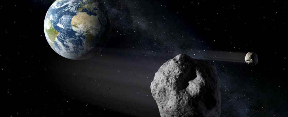 The threat of this asteroid crashing into Earth in 2023