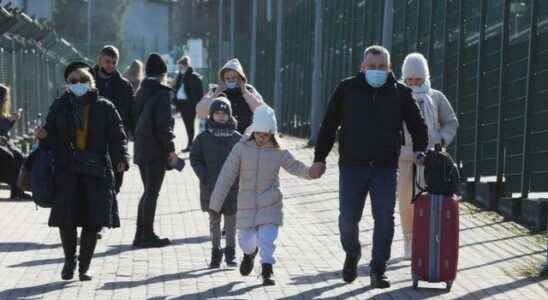 They are leaving The number of refugees fleeing from Ukraine