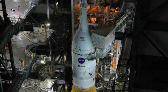 This is the big day Nasas powerful SLS launcher