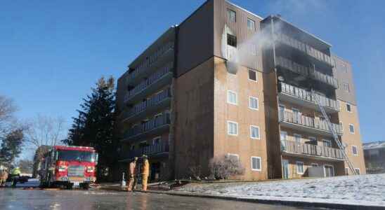 Two minor injuries in Tillsenburg apartment fire