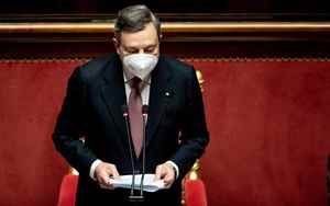 Ukraine Draghi Unprecedented humanitarian crisis Italy will play its part