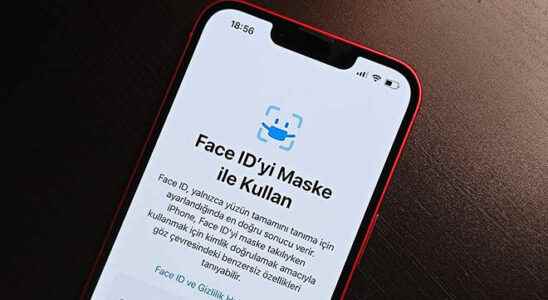 Using Face ID while wearing a mask