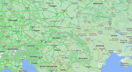 War in Ukraine Google Maps traffic information disabled for security