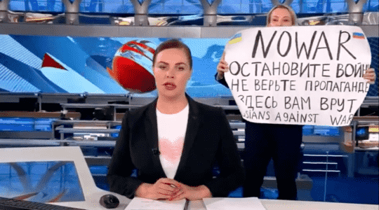 War in Ukraine Marina Ovsiannikova the journalist who challenged Putin