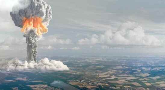 What would be the damage if a nuclear bomb fell