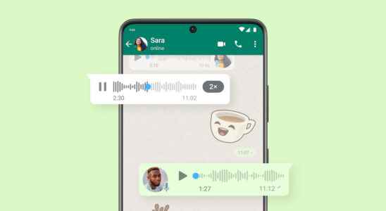WhatsApp rolls out new features for audio messages