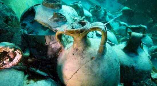 Wonderful discovery of a Roman merchant ship 50 meters from