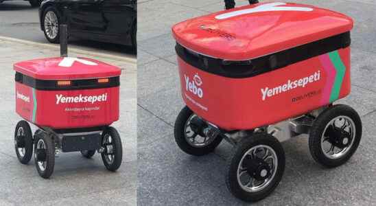 Yemeksepeti started testing for autonomous robot delivery