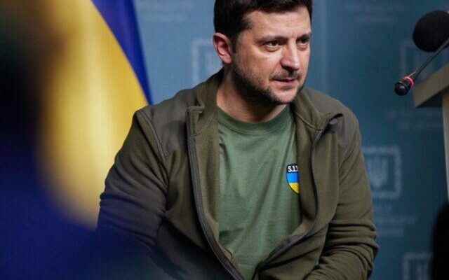 Zelensky addressed the people of Ukraine Attack