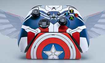 a collectors controller Captain America Falcon thanks to Razer and