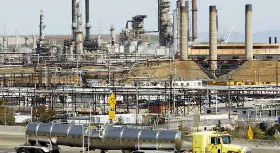 standoff between employees and management of the Chevron refinery near