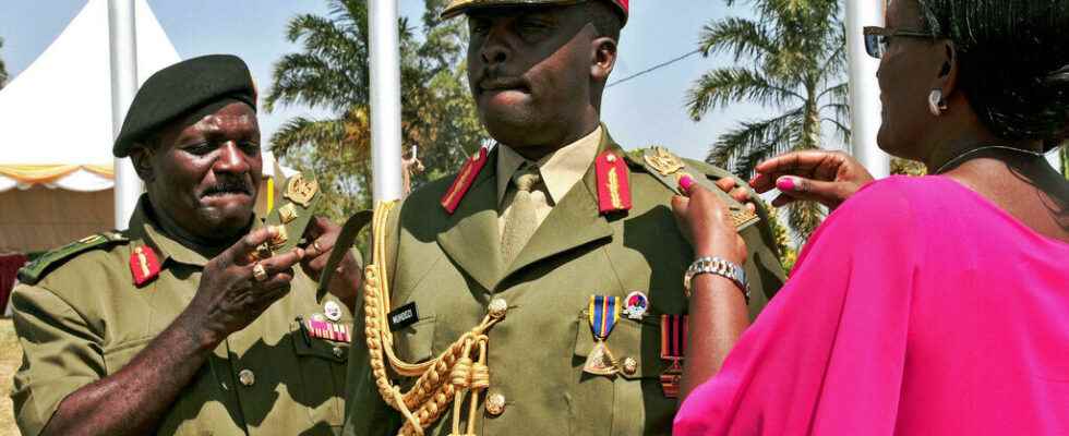 the son Museveni a departure from the army which challenges