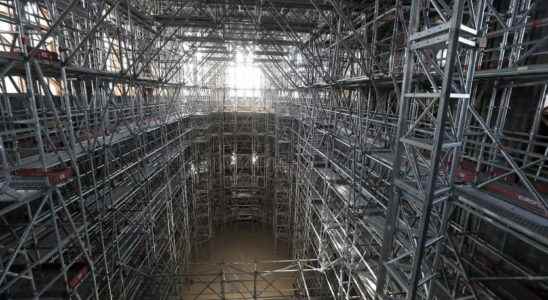 where is the reconstruction of the cathedral 3 years after