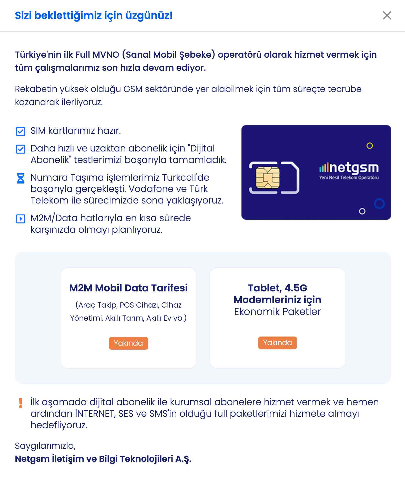 1650040303 97 Turkeys 4th GSM operator Netgsm announced the current situation