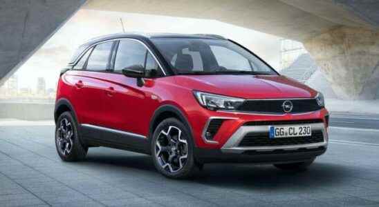 2022 Opel Crossland very serious price increases in the lists
