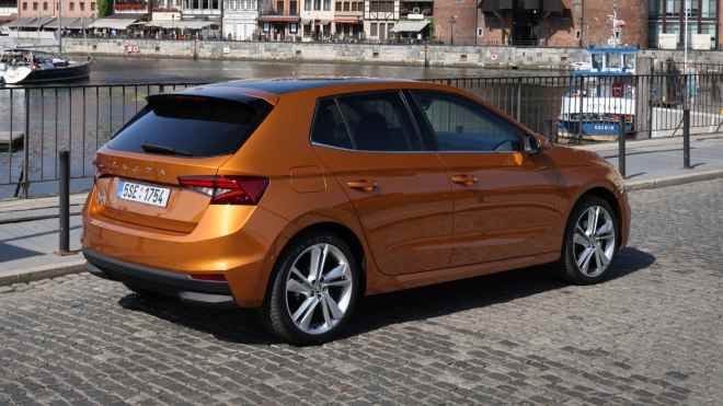 2022 Skoda Fabia The new generation met the first hike