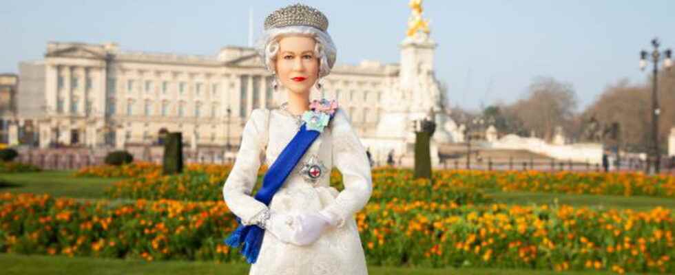A Barbie in the likeness of Queen Elizabeth II