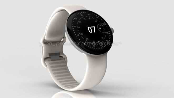 A new image for the Google Pixel Watch smartwatch model