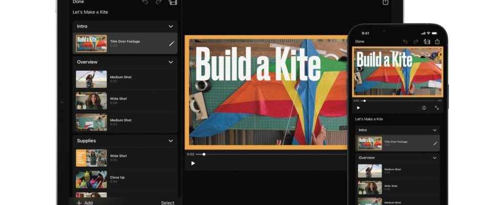 Apple releases major free update to iMovie its video editing