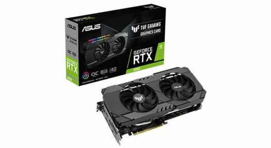 Asus TUF Gaming GeForce RTX 3050 graphics cards announced