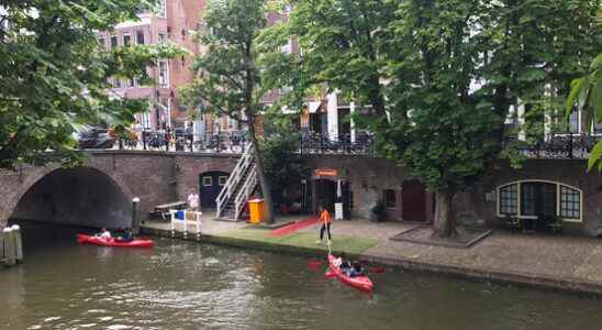 Canoe rental company is not right from the judge terrace