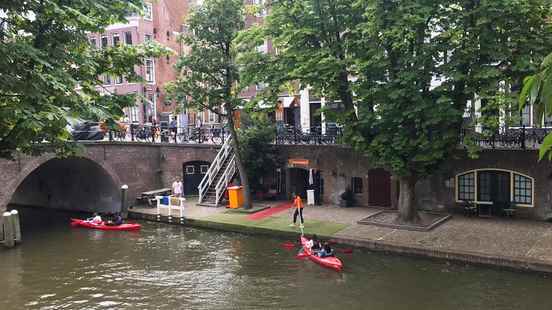 Canoe rental company is not right from the judge terrace