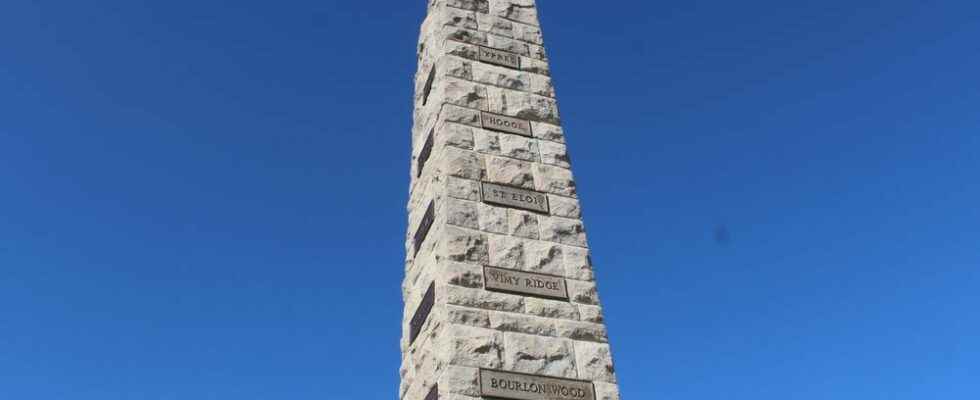 Centennial of Point Edward cenotaph to be celebrated Tuesday