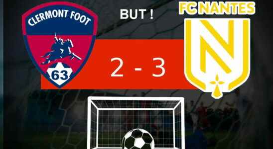 Clermont Nantes towards a victory for FC Nantes