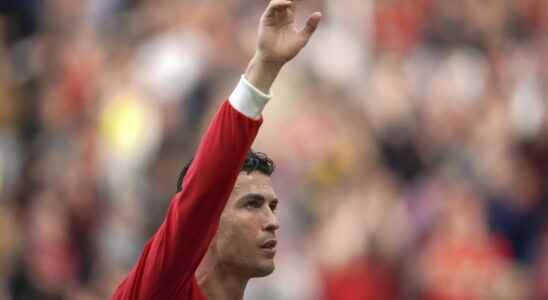 Cristiano Ronaldo the player withdraws from Manchester United after the