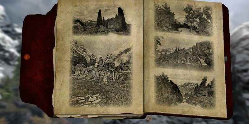 Drawing book is added to the game with Skyrim RDR2