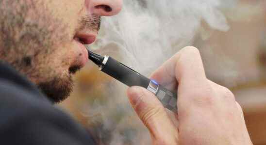 Electronic cigarettes towards the end of puffs