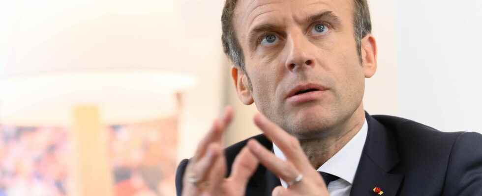 Emmanuel Macron after doubts what result in the 1st round