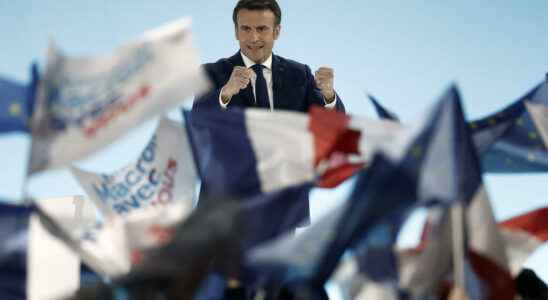 Emmanuel Macron calls for a rally for the second round