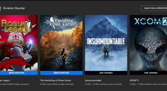 Epic Games Store announced new free games April 14