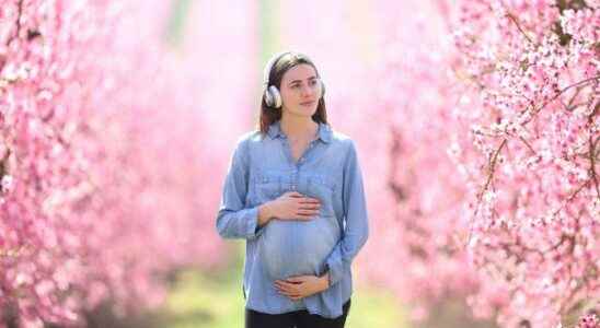 Expectant mothers attention for a healthy pregnancy