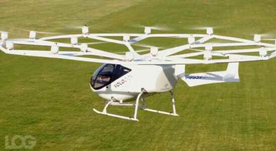 First prototype flight performed with flying taxi VoloCity Video
