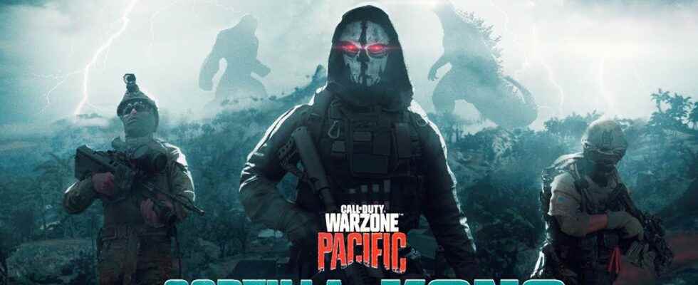 Godzilla and King Kong Coming to Call of Duty Warzone