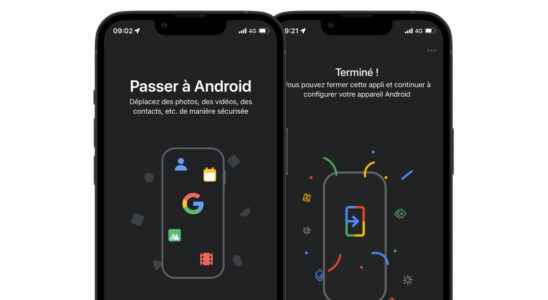 Google quietly launches an application to switch from iOS to