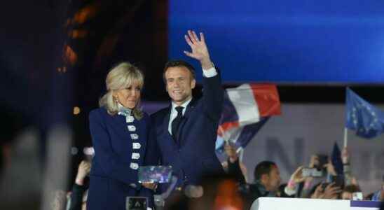 Headlines Emmanuel Macron re elected for a second term