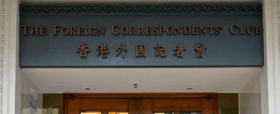Hong Kong Foreign Press Club suspends human rights awards
