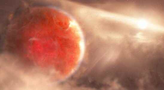 Hubble discovers a planet that is forming in an unusual