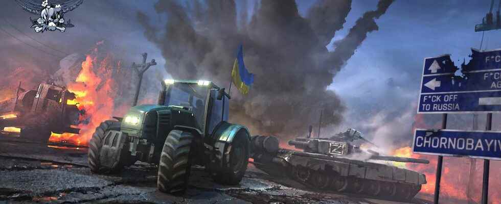 In Ukrainian fArmy become a Ukrainian farmer who outsmarts Russian