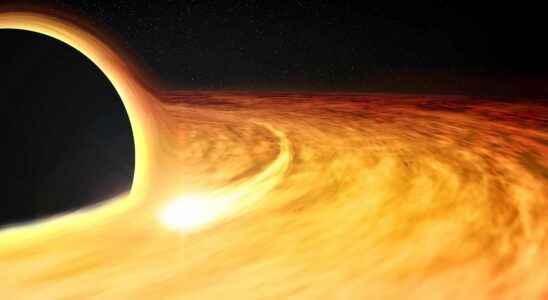 Intermediate black holes would be created by black holes swallowing