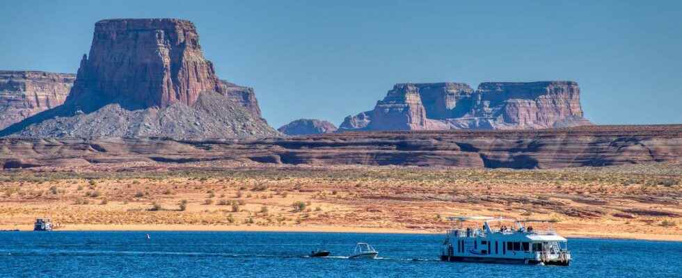 Lake Powell is at its lowest facing extreme drought