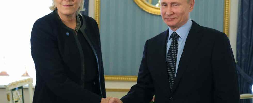 Le Pen Putin what relationship France closer to Moscow