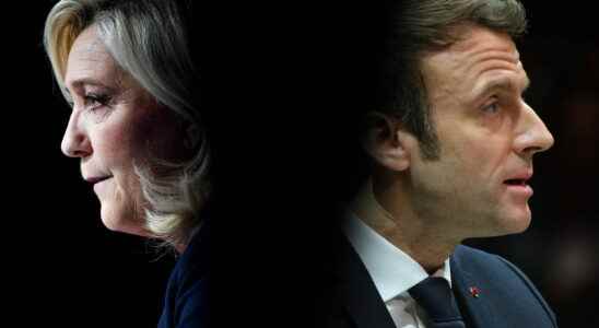 Le Pen close to Macron latest survey and evolution of