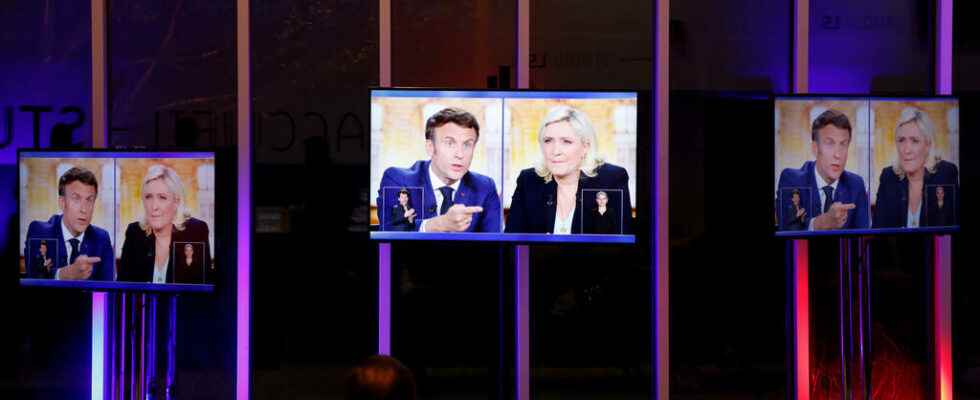 Macron Le Pen debate Limit the short term effects of this increase