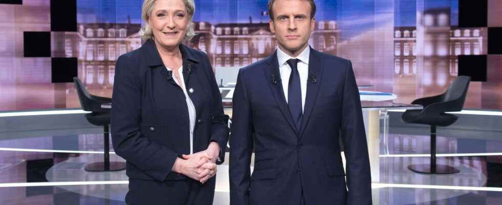 Macron Le Pen debate a decisive moment in the