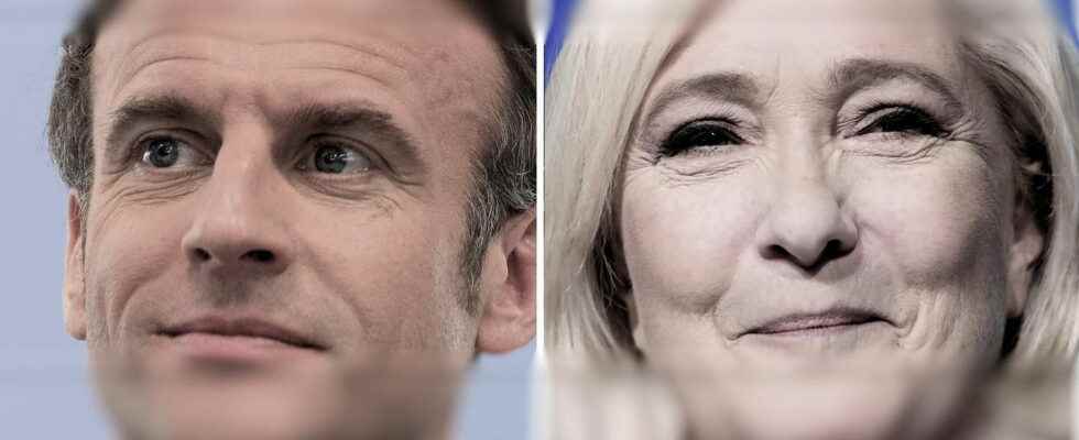 Macron wins against Le Pen all the scores